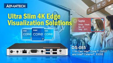 Advantech ra mắt giải pháp Digital Signage Player 4K Ultra-Slim DS-085